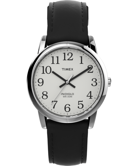 Easy Reader 35mm Leather Strap Watch T20501 Timex CA