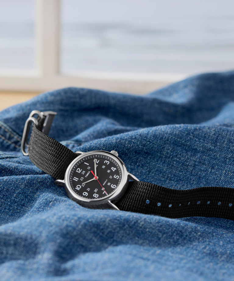 Weekender 38mm Fabric Strap Watch T2N647 Timex CA1