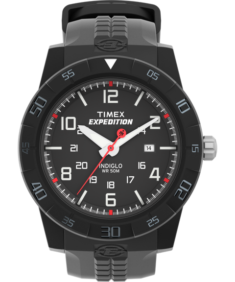 Expedition Rugged Core Analog 43mm Resin Strap Watch - T49831
