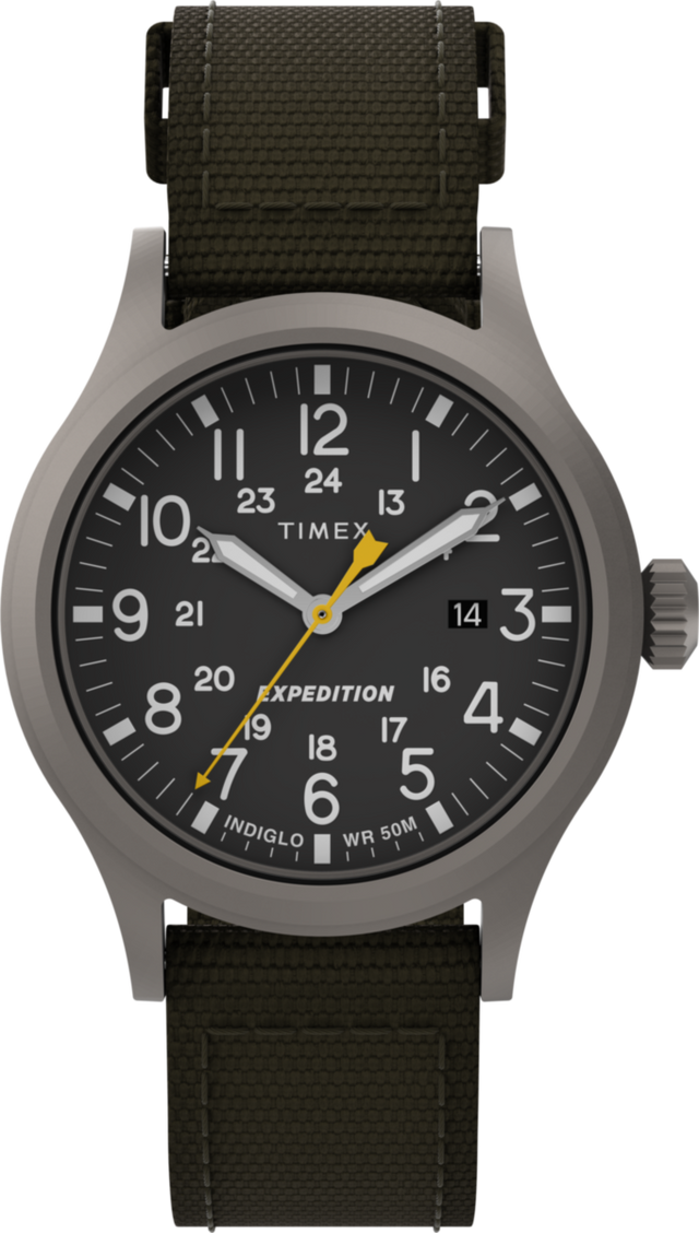 T49961 Expedition Scout 40mm Fabric Strap Watch Primary Image