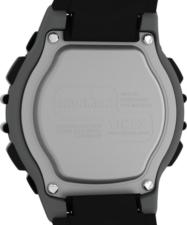 T5E231 IRONMAN Classic 100 Full-Size Resin Strap Watch Caseback Image