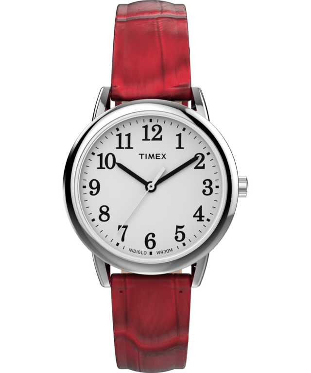 TW2P68700 Easy Reader® 30mm Leather Strap Watch Primary Image