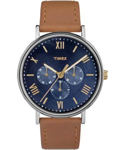 TW2R29100 Southview Multifunction 41mm Leather Strap Watch Primary Image