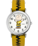 TW2R41100 Timex x Peanuts Charlie Brown 38mm Fabric Strap Watch Primary Image