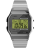 TW2R79100 Timex T80 34mm Stainless Steel Expansion Band Watch Primary Image