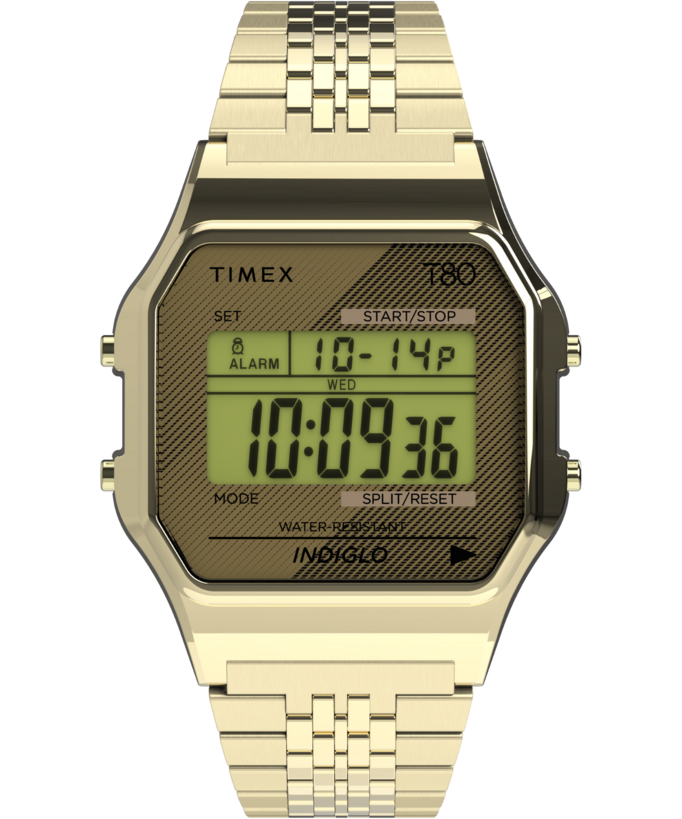 Timex T80 34mm Stainless Steel Bracelet Watch TW2R79200 Timex CA