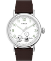 Timex Standard x Peanuts 70th Anniversary 40mm Leather Strap Watch