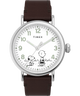 Timex Standard x Peanuts 70th Anniversary 40mm Leather Strap Watch