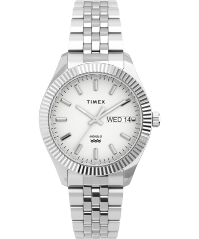 Timex Legacy Boyfriend 36mm Stainless Steel Bracelet Watch Primary Image