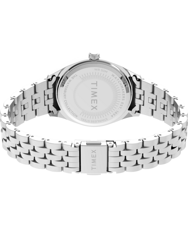 TW2U78700 Timex Legacy Boyfriend 36mm Stainless Steel Bracelet Watch Caseback with Attachment Image