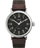 TW2U89600 Timex Standard 40mm Fabric and Leather Strap Watch Primary Image