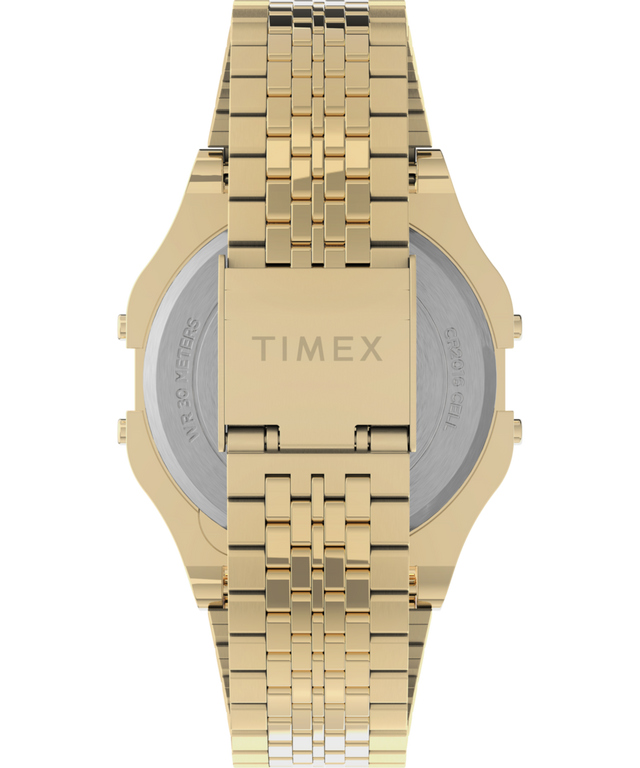 TW2U93500 Timex T80 34mm Stainless Steel Bracelet Watch Strap Image