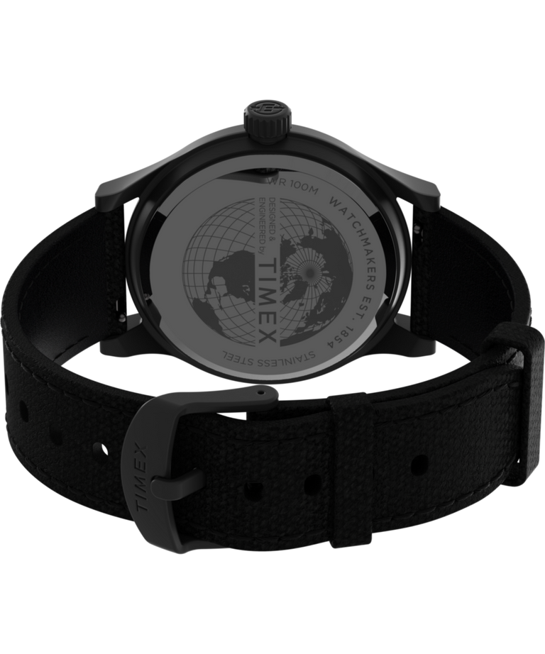 TW2V07200 Expedition Sierra 41mm Fabric Strap Watch Caseback with Attachment Image