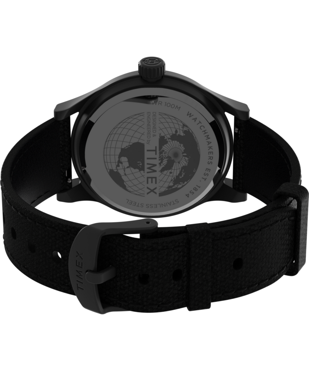 TW2V07200 Expedition Sierra 41mm Fabric Strap Watch Caseback with Attachment Image