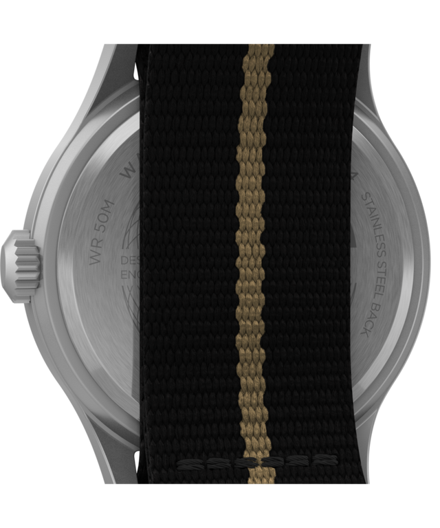 TW2V07800 Expedition Sierra 40mm Fabric Strap Watch Caseback Image