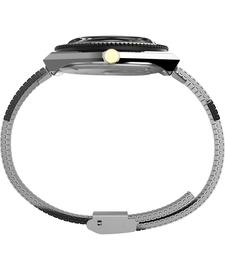 TW2V18500 Q Timex Reissue 38mm Stainless Steel Bracelet Watch Profile Image