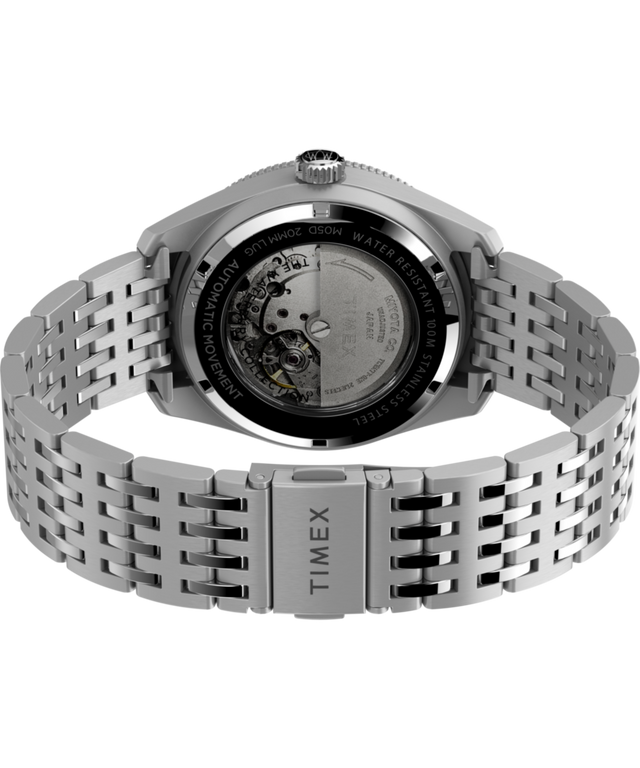 TW2V24900 Waterbury Dive Automatic 40mm Stainless Steel Bracelet Watch Caseback with Attachment Image