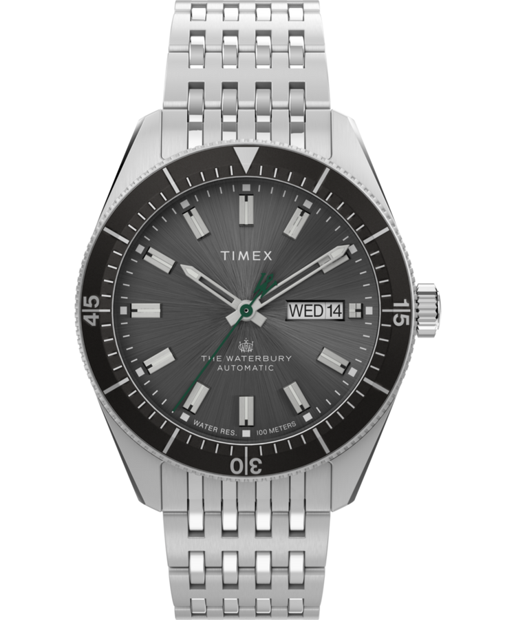 TW2V24900 Waterbury Dive Automatic 40mm Stainless Steel Bracelet Watch Primary Image