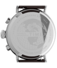 TW2V27600 Timex Standard Chronograph 41mm Leather Strap Watch Caseback Image