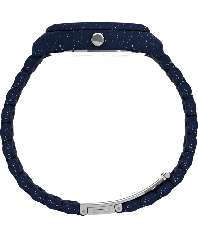 TW2V37400 Waste More Time Watch Timex Legacy Ocean 42mm with Recycled Plastic Bracelet Profile Image
