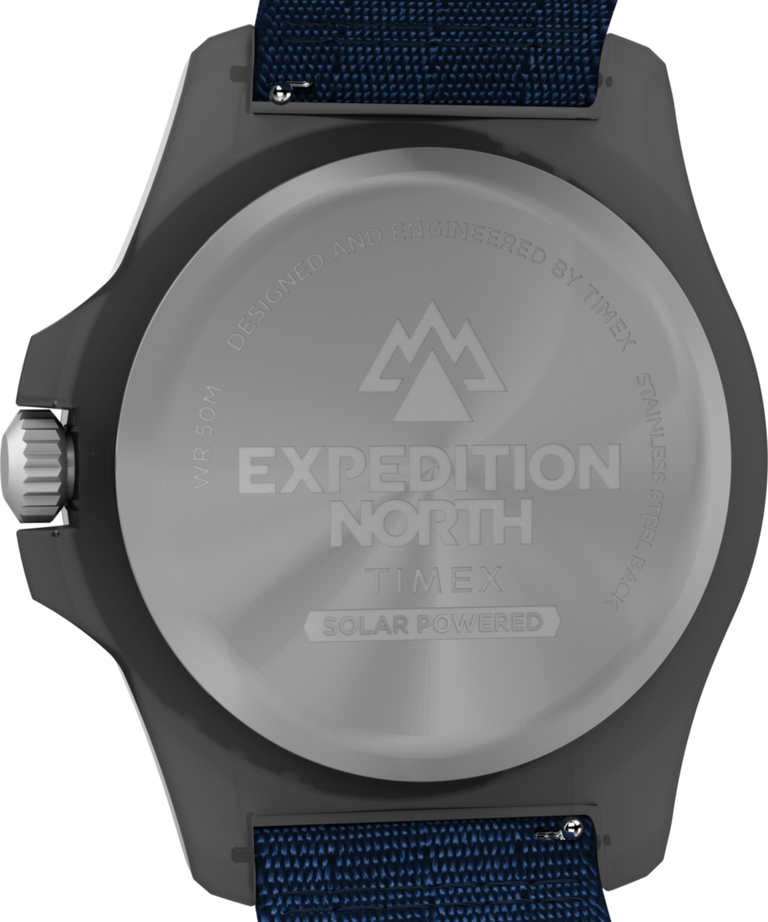 TW2V40300 Expedition Freedive Ocean 46mm Recycled Fabric Strap Watch Caseback Image