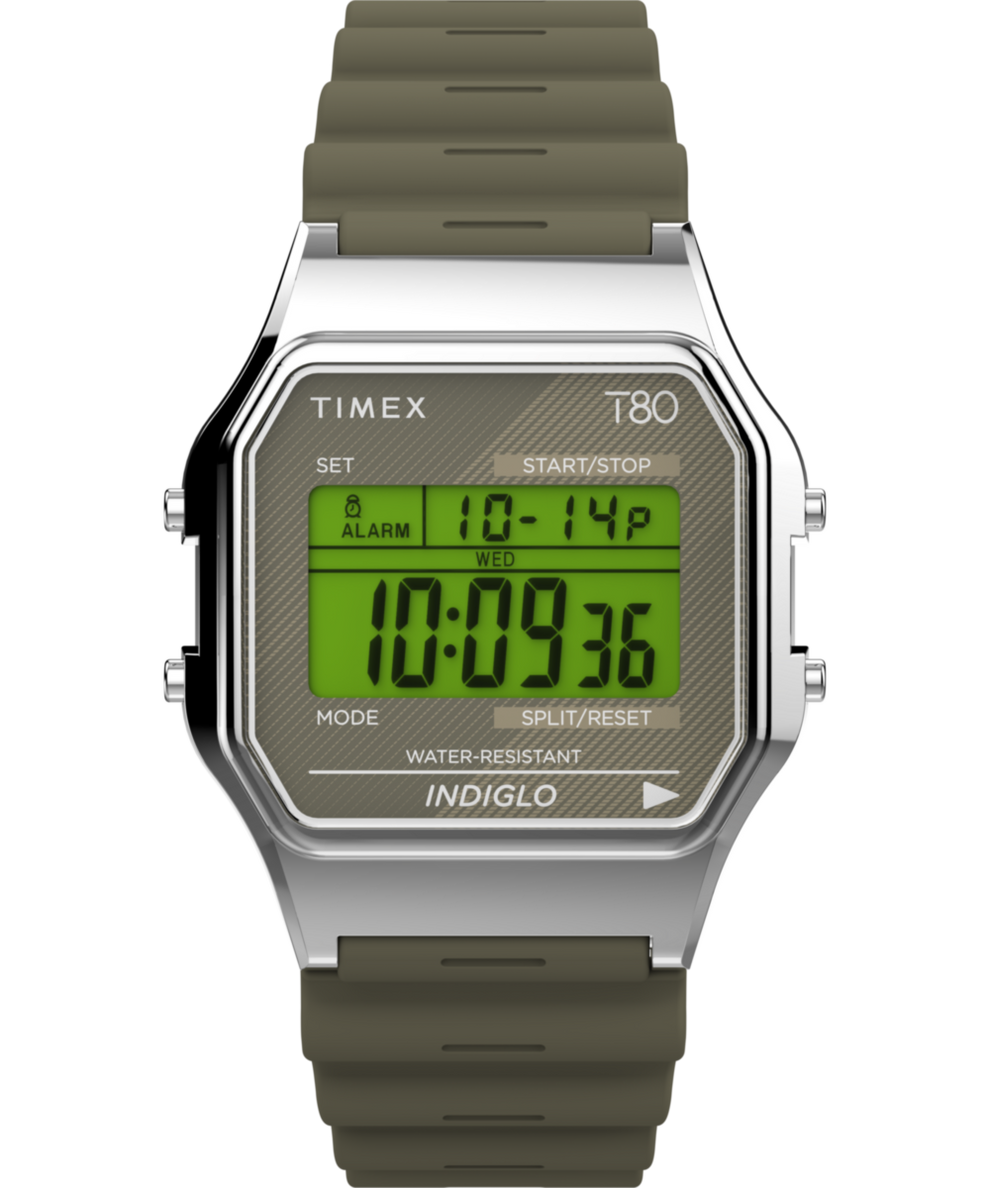 TW2V41100 Timex T80 34mm Resin Strap Watch Primary Image