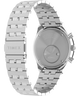 TW2V42600 Q Timex Chronograph 40mm Stainless Steel Bracelet Watch Caseback with Attachment Image
