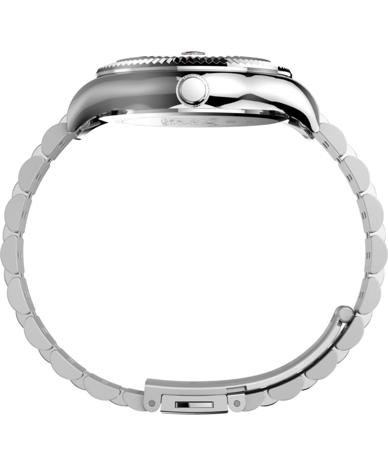 TW2V47400 Timex x Peanuts® Timex Legacy 34mm Stainless Steel Bracelet Watch Profile Image