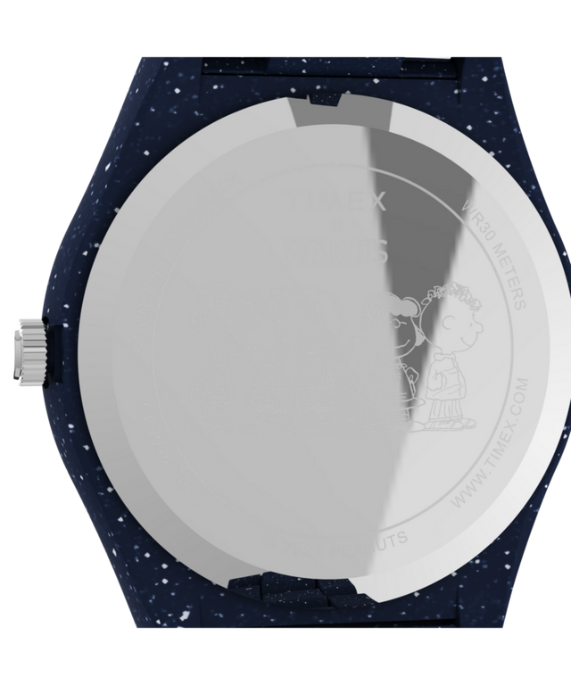 TW2V53300 Timex Legacy Ocean x Peanuts 42mm Recycled Bracelet Watch Caseback Image