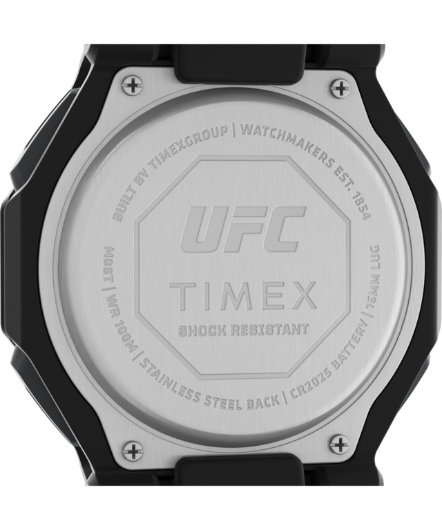 TW2V55300 Timex UFC Colossus 45mm Resin Strap Watch Caseback Image