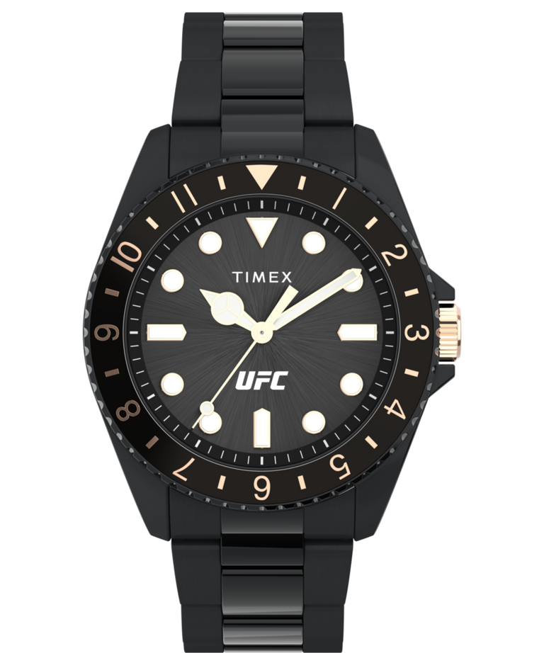 TW2V56800 Timex UFC Debut 42mm Stainless Steel Bracelet Watch Primary Image