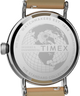 TW2V71500 Timex Standard Sub-Second 40mm Apple Skin Leather Strap Watch Caseback Image