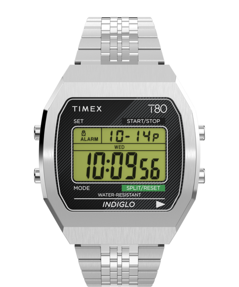 Timex T80 Steel 36mm Stainless Steel Bracelet Watch TW2V74200