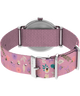 TW2V77800 Peanuts® x Timex Weekender In Bloom 38mm Fabric Strap Watch Caseback with Attachment Image