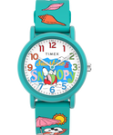 TW2V78500 Timex x Peanuts Just Beachy 36mm Silicone Strap Watch Primary Image