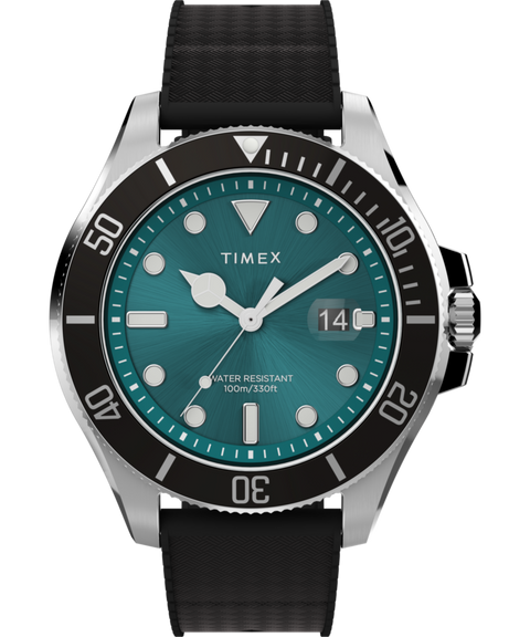 Harborside Coast 44mm Synthetic Rubber Strap Watch - TW2V91700