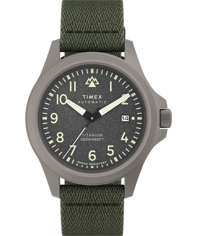 TW2V95300 Expedition® Field Post Titanium Automatic 41mm Recycled Fabric Strap Watch Primary Image