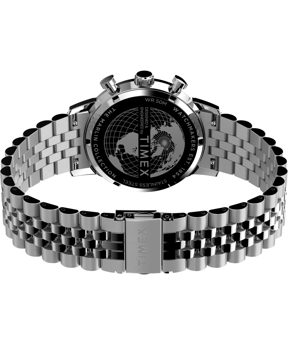 Marlin® Chronograph Tachymeter 40mm Stainless Steel Bracelet Watch