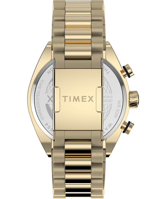 Timex Legacy Tonneau Chronograph 42mm Stainless Steel Bracelet Watch