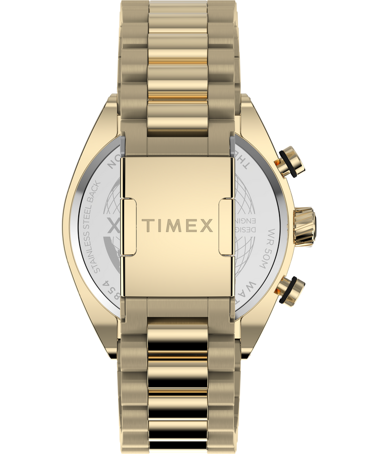 Timex Legacy Tonneau Chronograph 42mm Stainless Steel Bracelet Watch