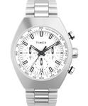 Timex Legacy Tonneau Chronograph 42mm Stainless Steel Bracelet Watch