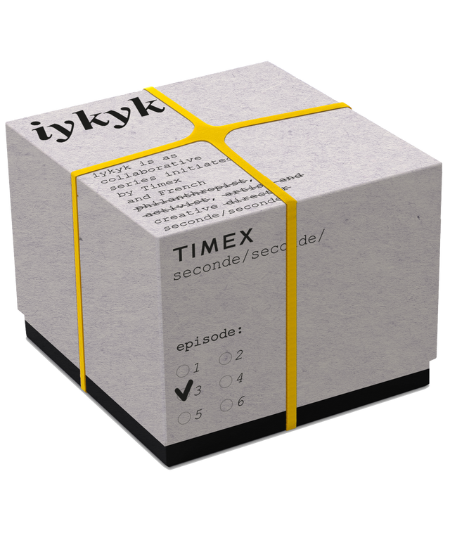 Timex x seconde/seconde/ Episode #3 38mm Stainless Steel Bracelet Watch
