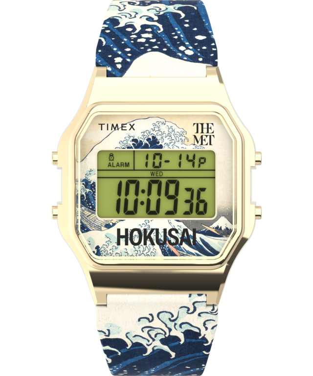 TW2W25200 Timex x The MET Hokusai 34mm Resin Strap Watch Primary Image