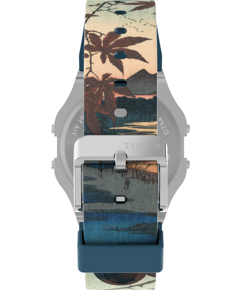 TW2W25300 Timex x The MET Hiroshige 34mm Resin Strap Watch Strap Image