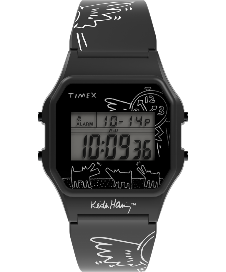 TW2W25500 Timex T80 x Keith Haring 34mm Resin Strap Watch Primary Image