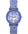 TW2W33500 Timex x Peanuts Floral 34mm Fabric Strap Watch Primary Image