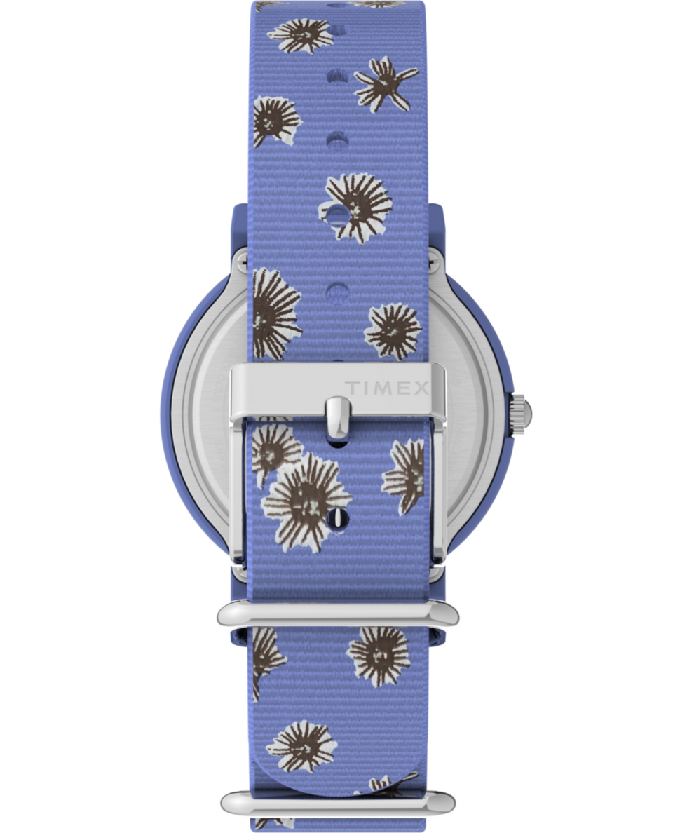 TW2W33500 Timex x Peanuts Floral 34mm Fabric Strap Watch Strap Image