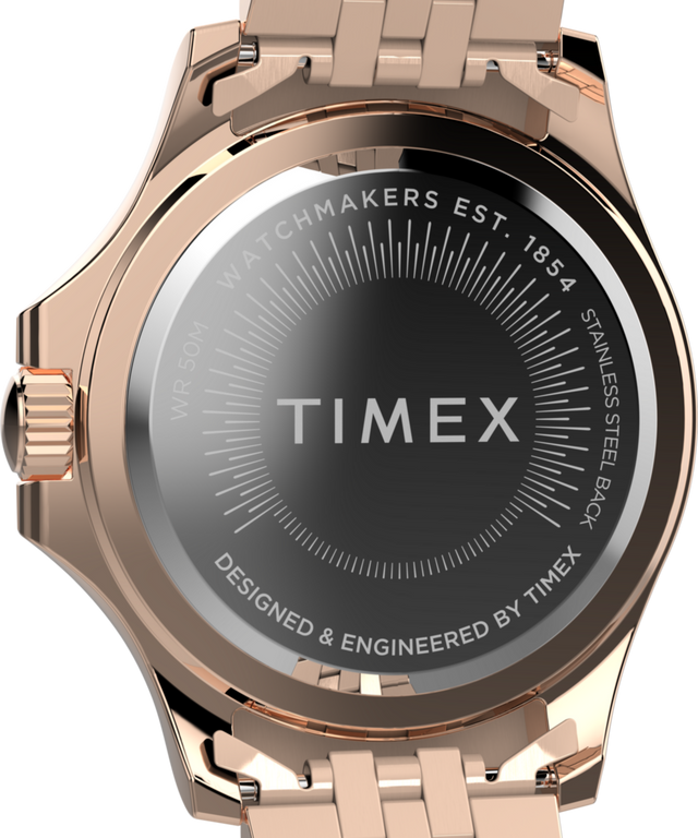 TW2W34200 Kaia 40mm Stainless Steel Bracelet Watch Caseback Image