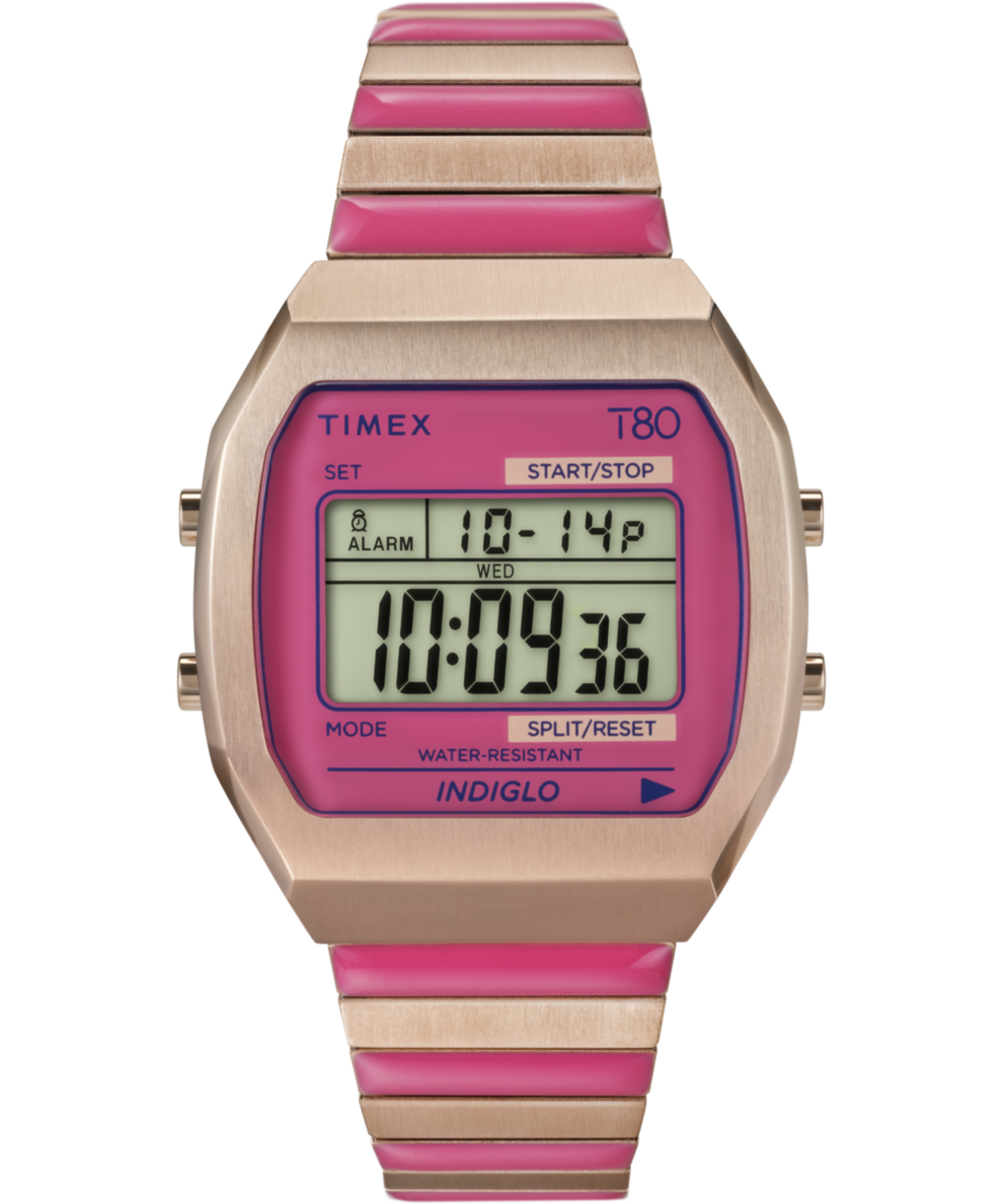 Timex 80 36mm Stainless Steel Expansion Band Watch