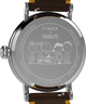 TW2W44300 Peanuts® x Timex Standard Thanksgiving 40mm Leather Strap Watch Caseback Image